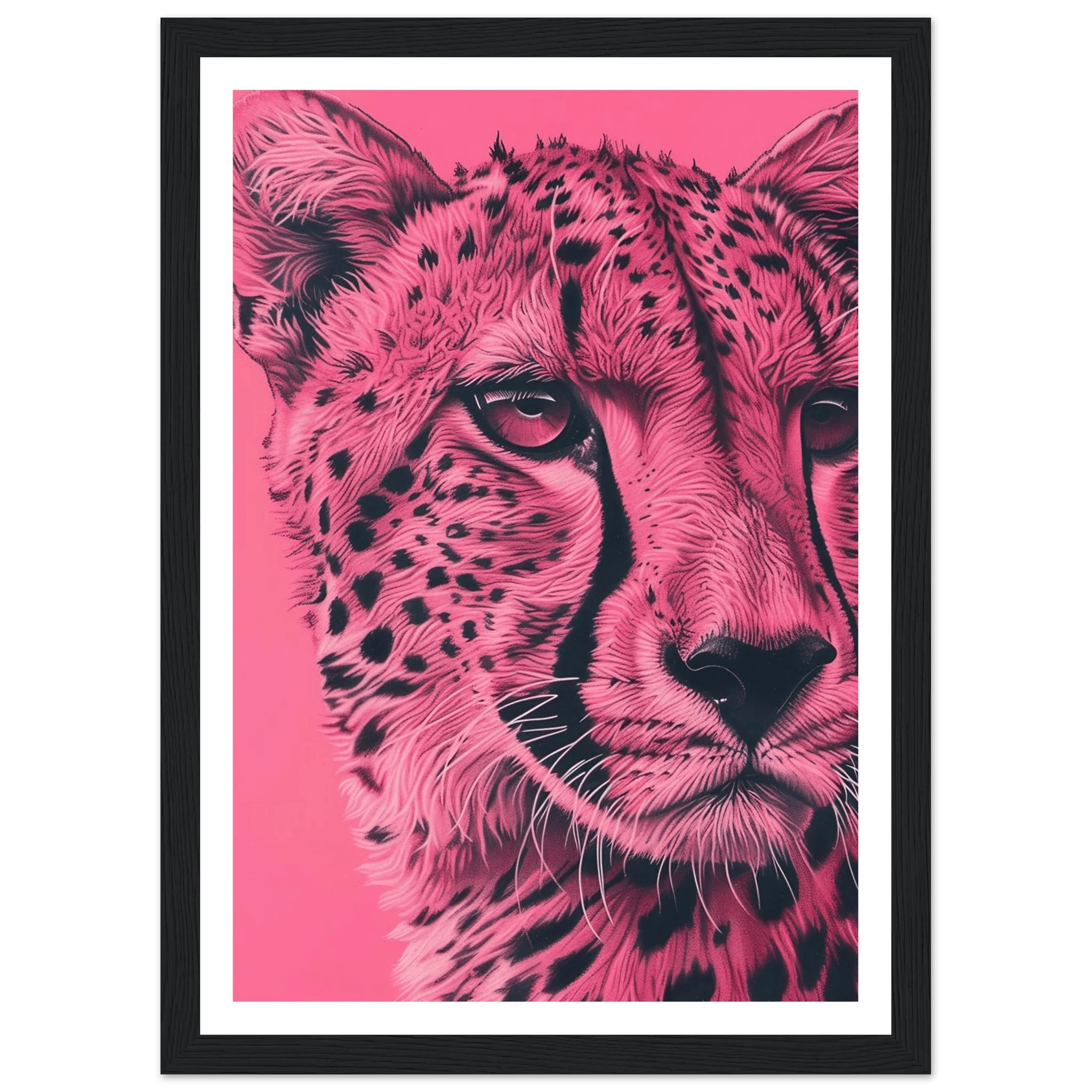 A Pink Cheetah - Poster - Arthena