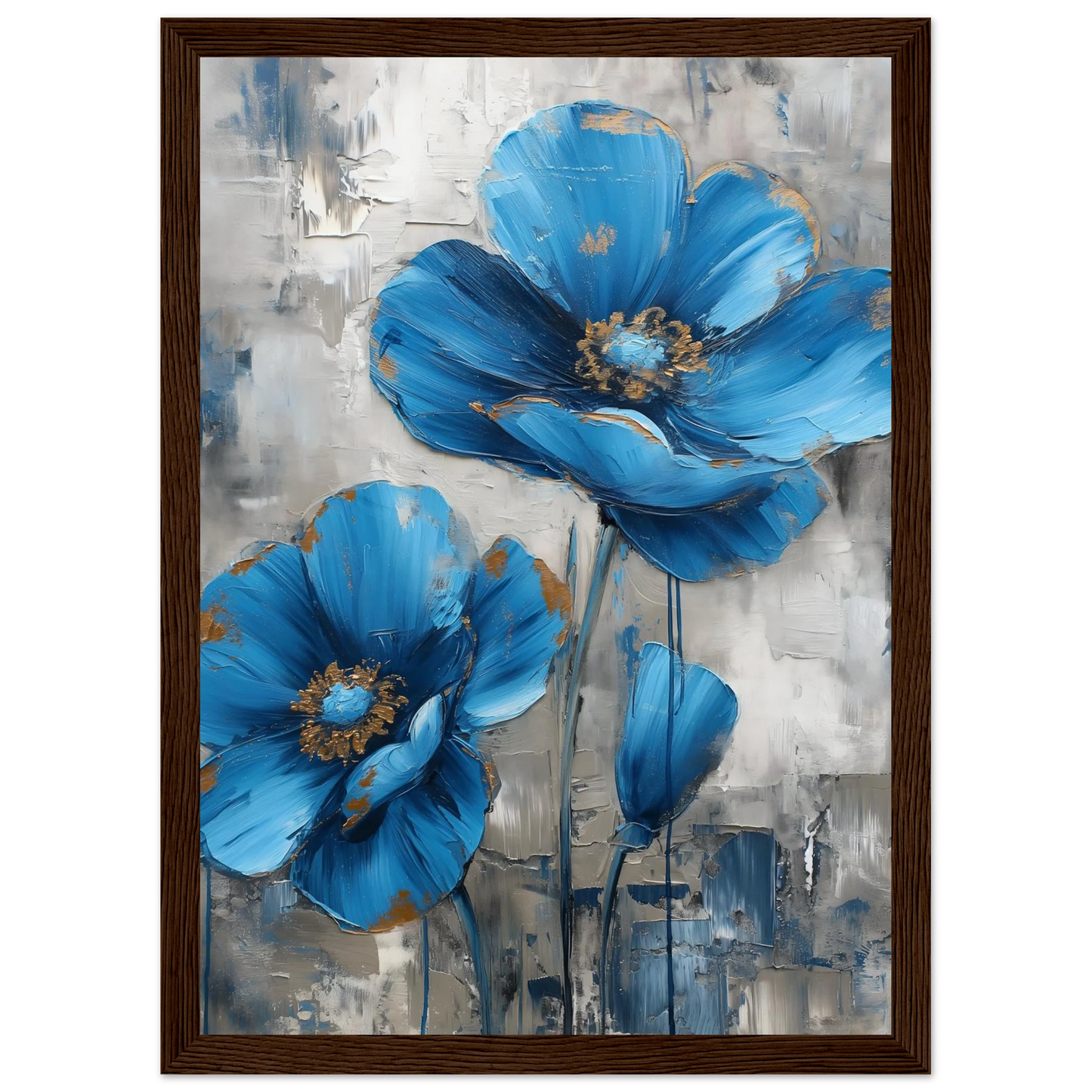 Blue in Bloom - Poster - Arthena