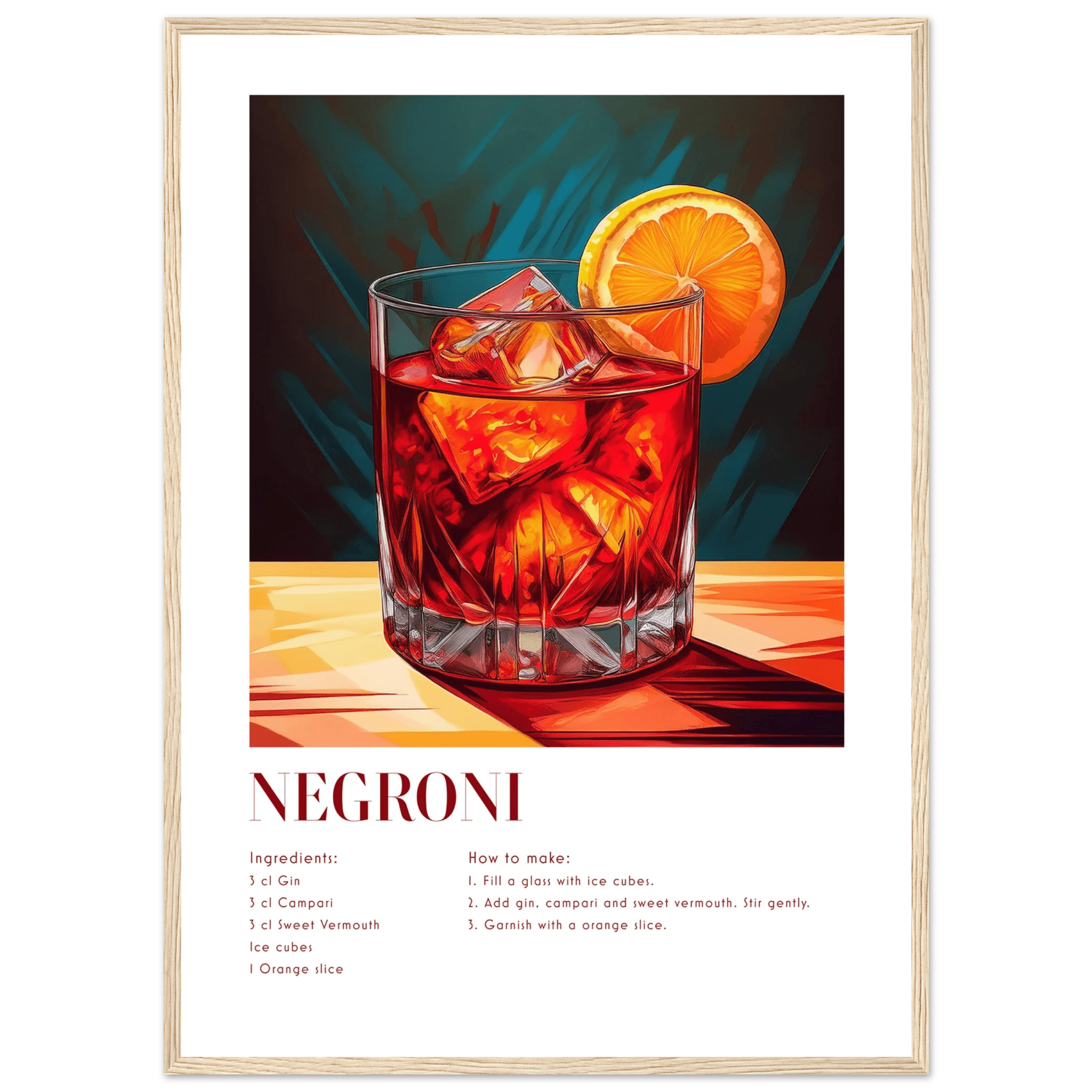 Negroni - Poster - Arthena