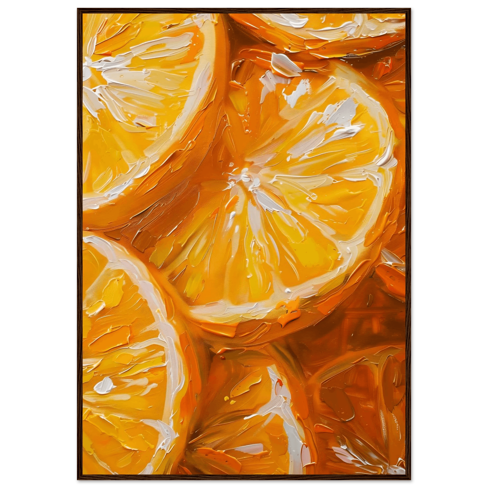 Slices of Orange - Poster - Arthena
