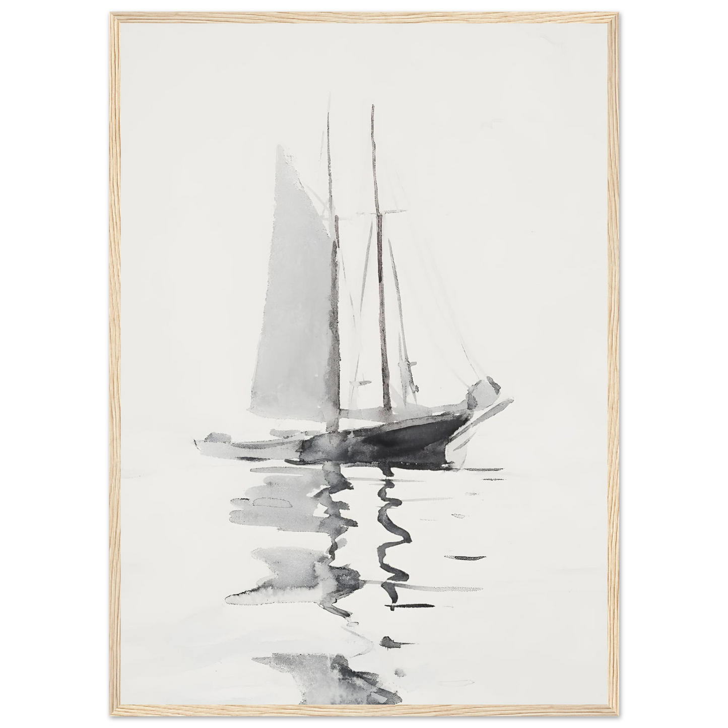Abstract boat - Poster - Arthena