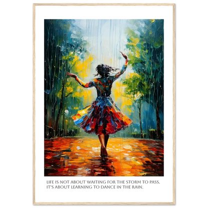 Dance in the color storm - Poster - Arthena