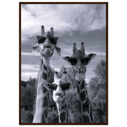 A Sunny Day to be a Giraffe - Poster - Arthena