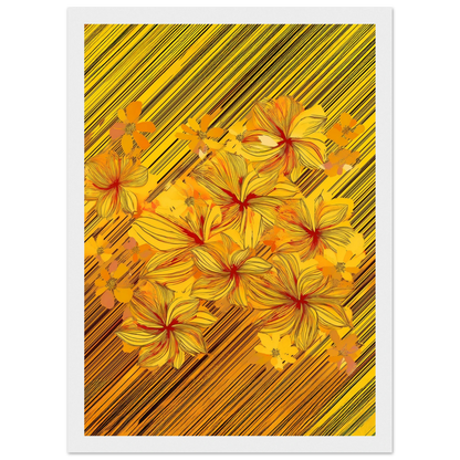Golden Blossoms - Poster - Arthena