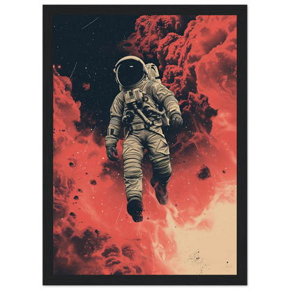 Scarlet Skies The Astronaut - Poster - Arthena