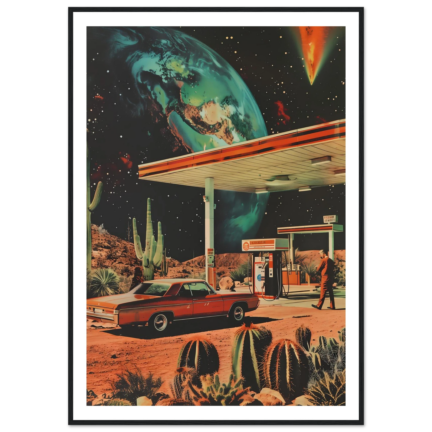 Interstellar Pit Stop - Poster - Arthena