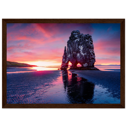 Rock of Fire and Sky - Poster - Arthena