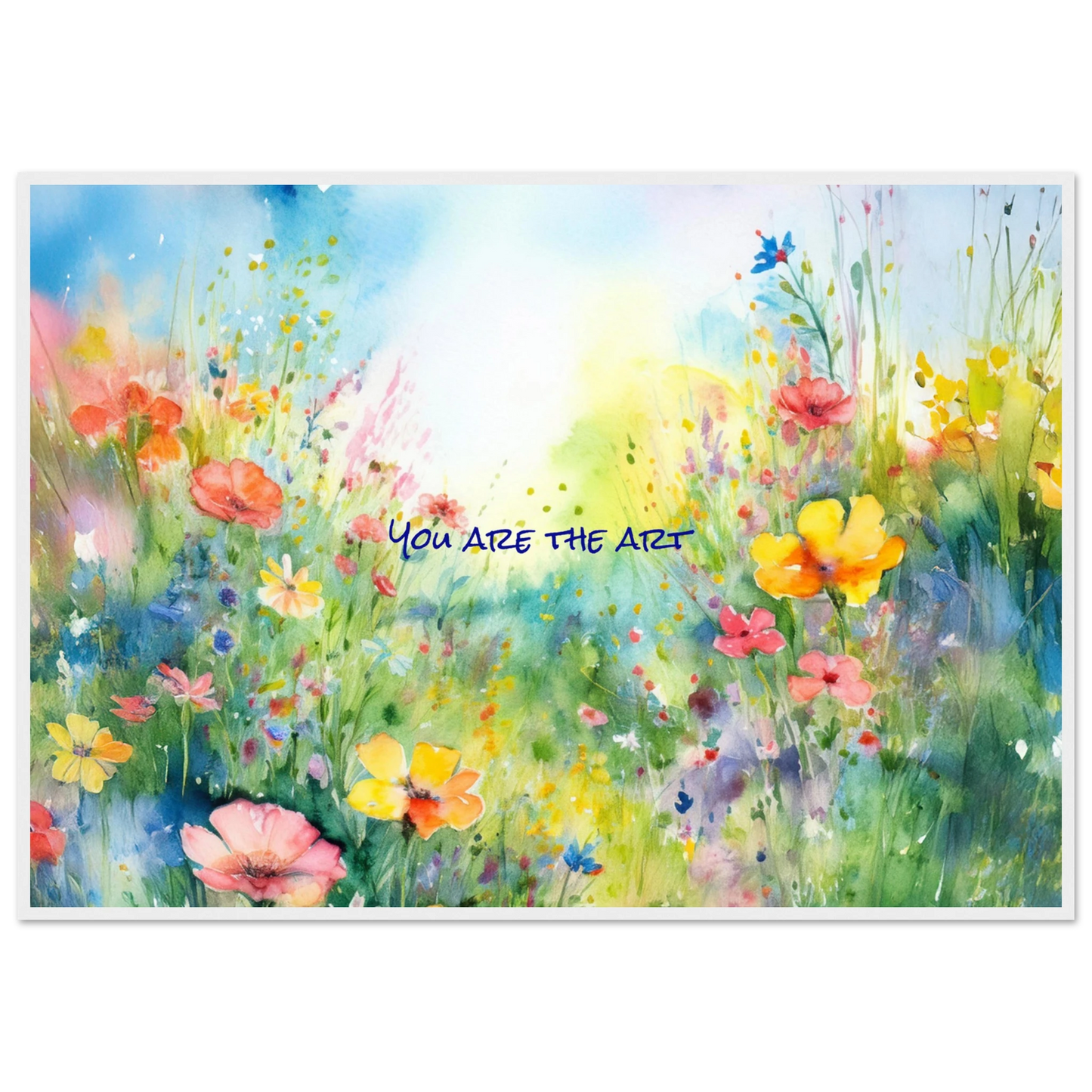 You Are The Art - Poster - Arthena