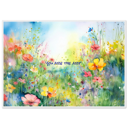 You Are The Art - Poster - Arthena