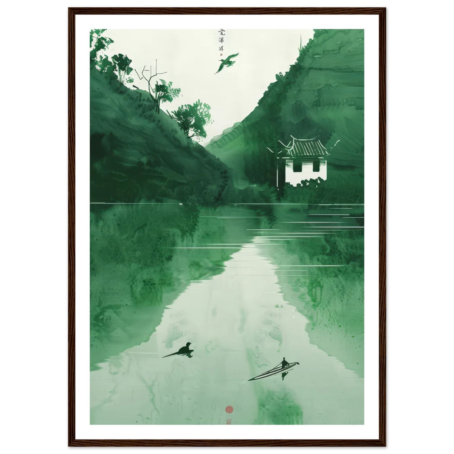 The green mirror - Poster - Arthena