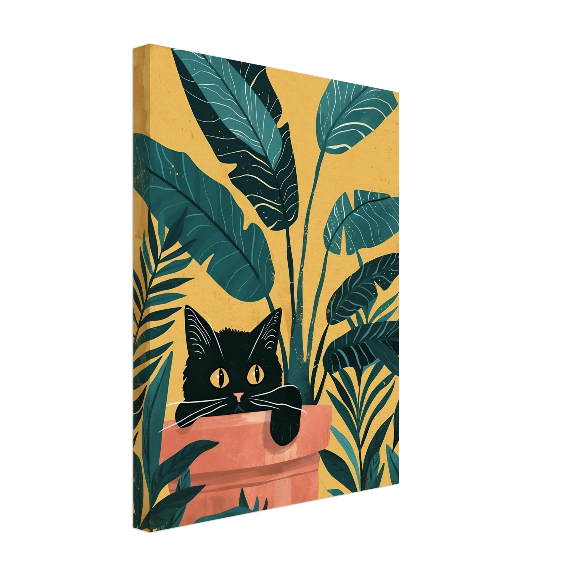 Hidden Paws - Canvas - Arthena
