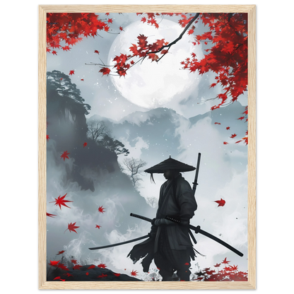 Crimson Leaves - Poster - Arthena