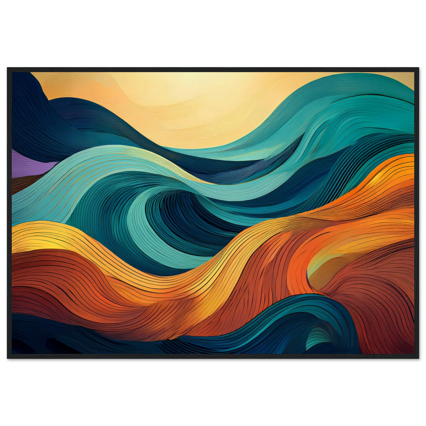 Waves - Poster - Arthena
