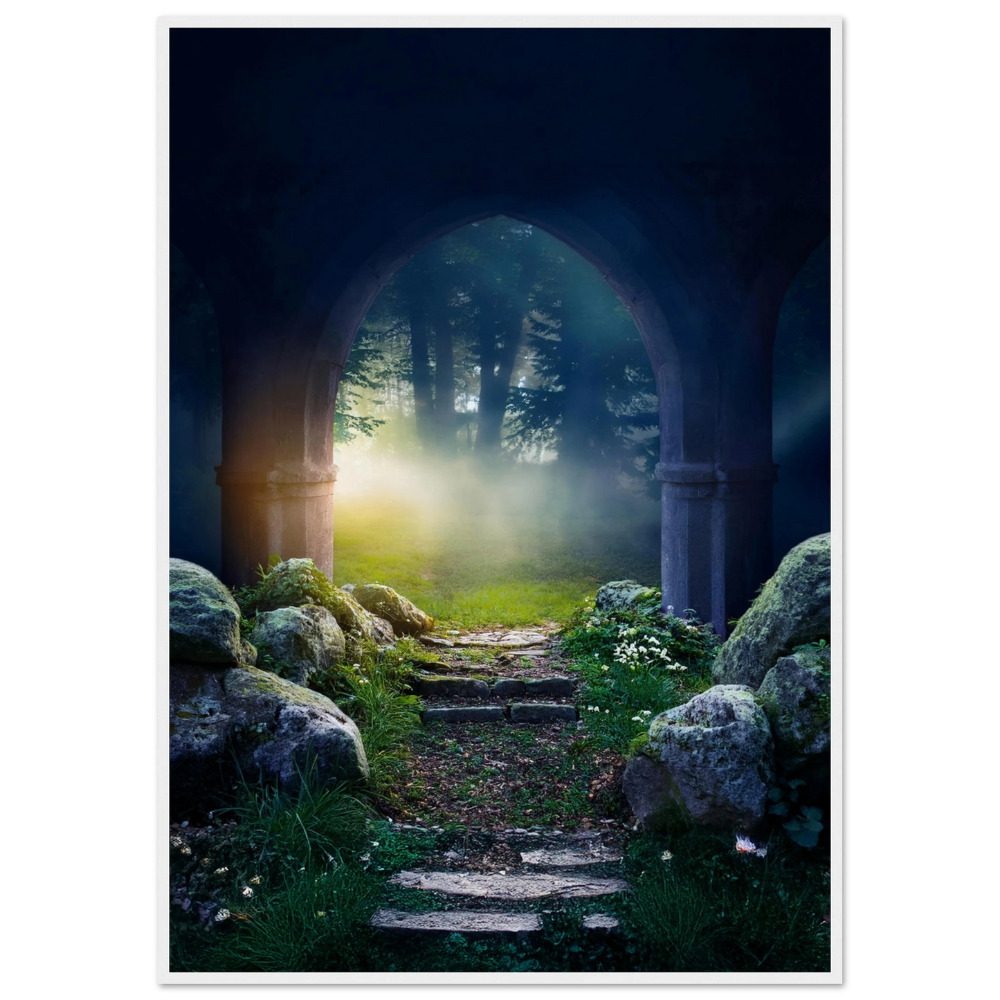 Portal to Tranquility - Poster - Arthena