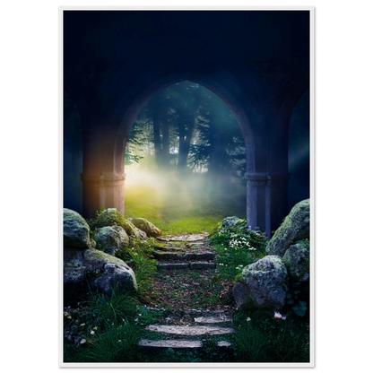 Portal to Tranquility - Poster - Arthena