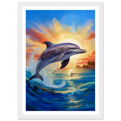 Happy Dolphine - Poster - Arthena