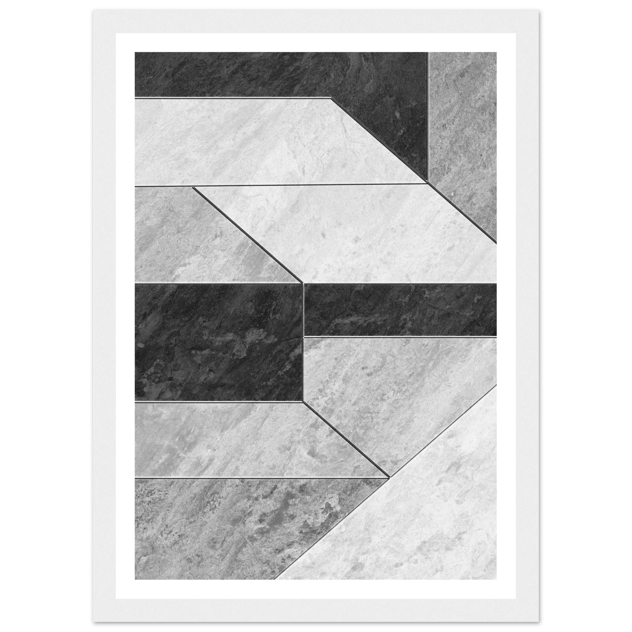 Stone Geometry - Poster - Arthena