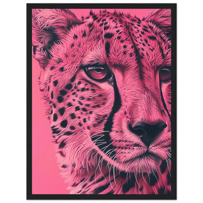A Pink Cheetah - Poster - Arthena