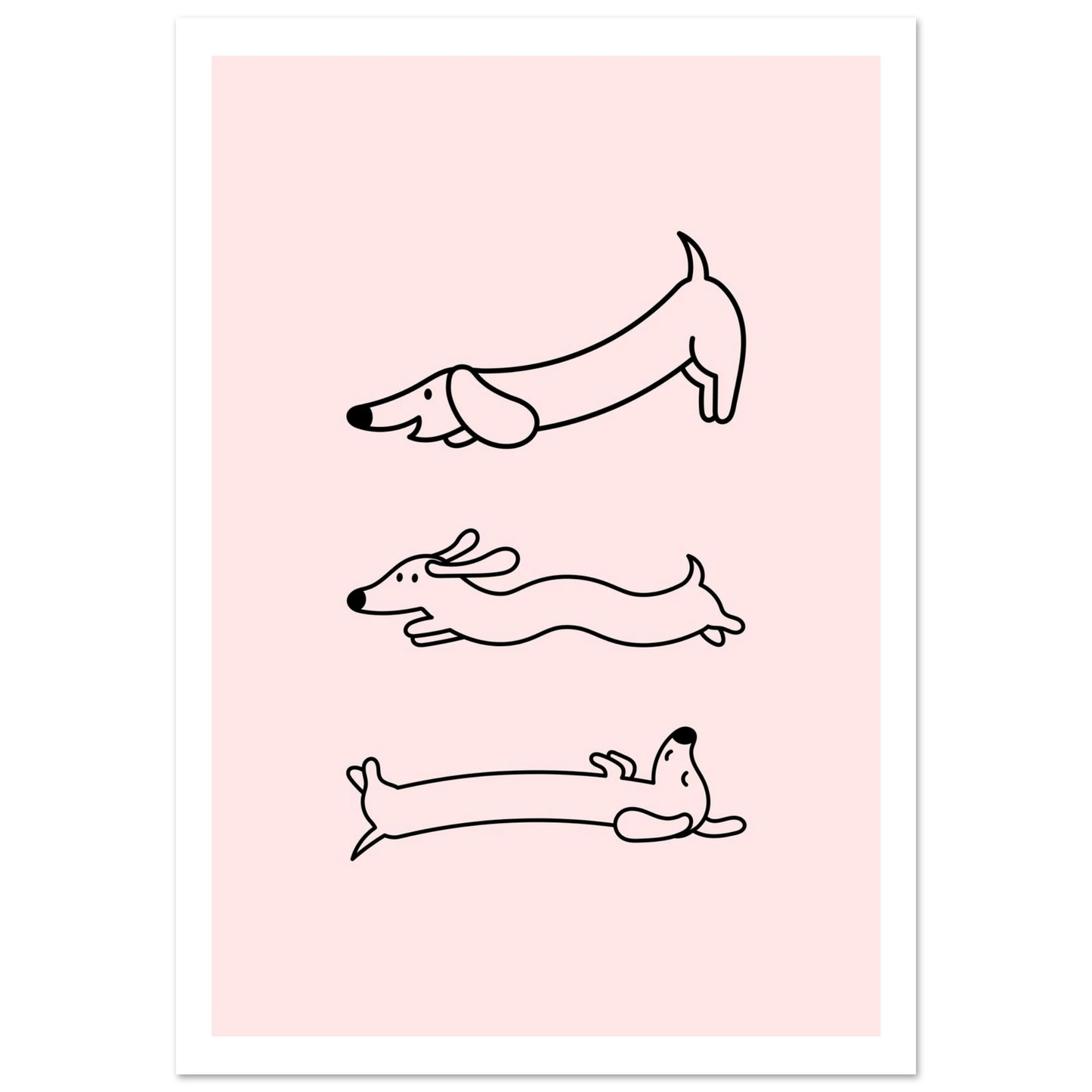 Happy Wienerdog - Poster - Arthena