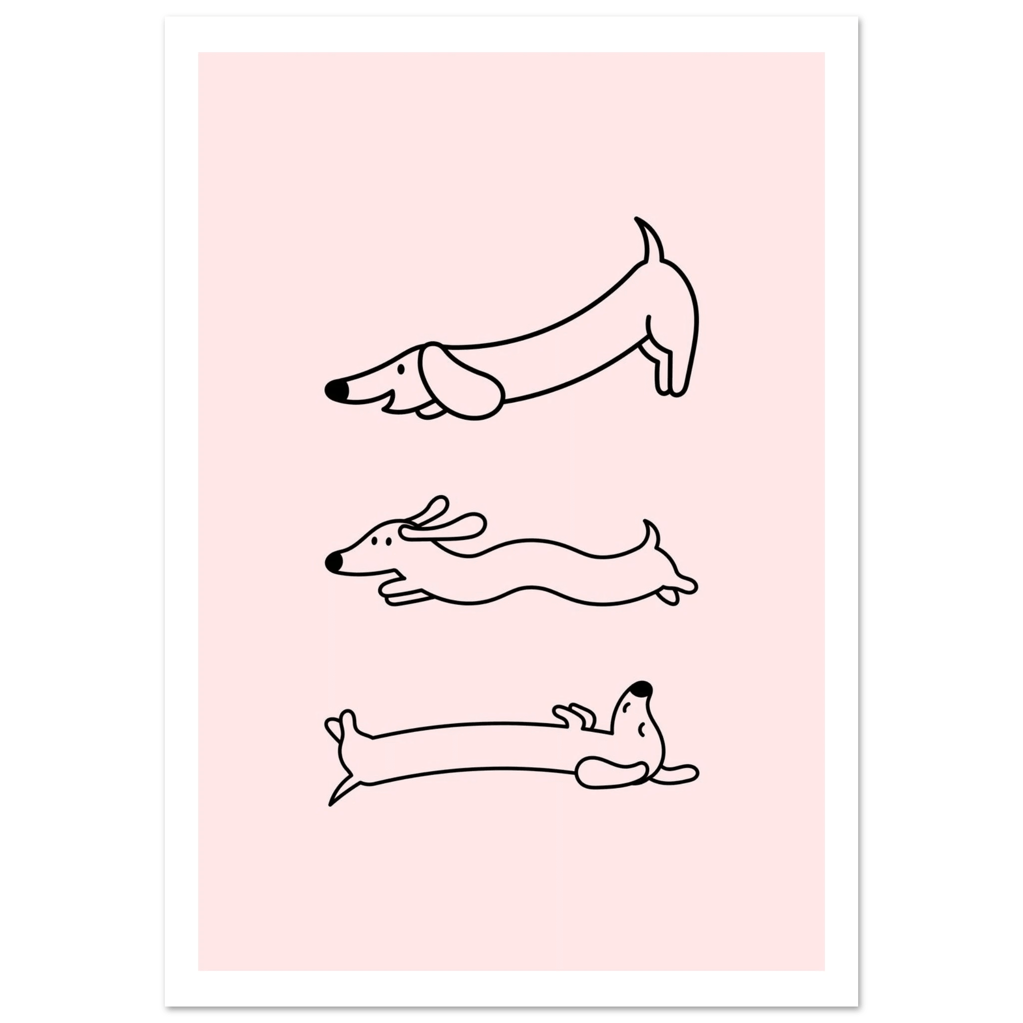 Happy Wienerdog - Poster - Arthena