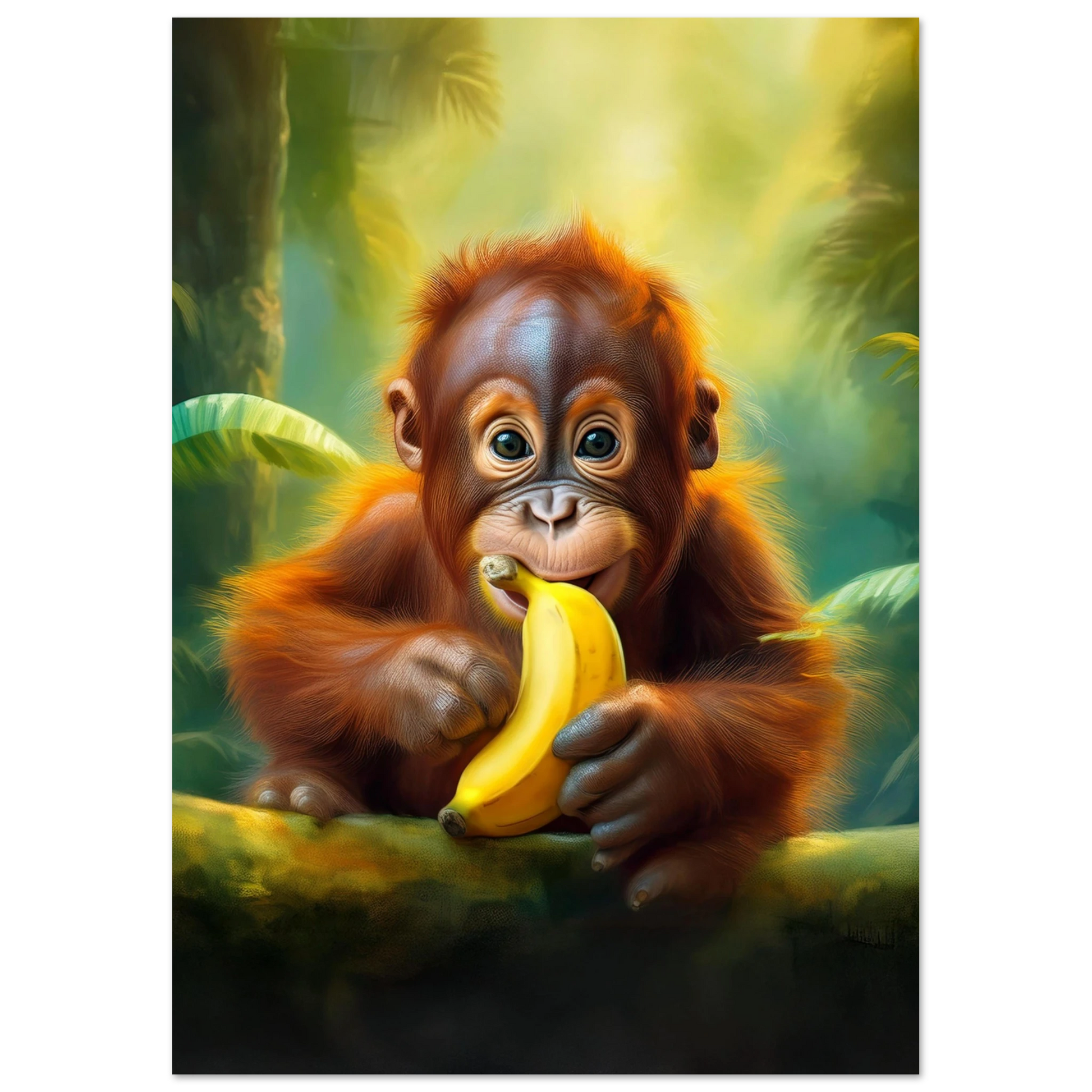 Orangutang Baby - Poster - Arthena