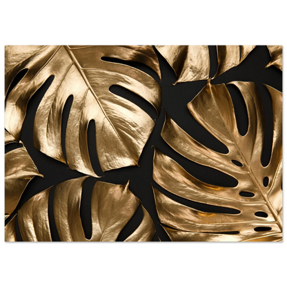 Monstera Luxe - Poster - Arthena