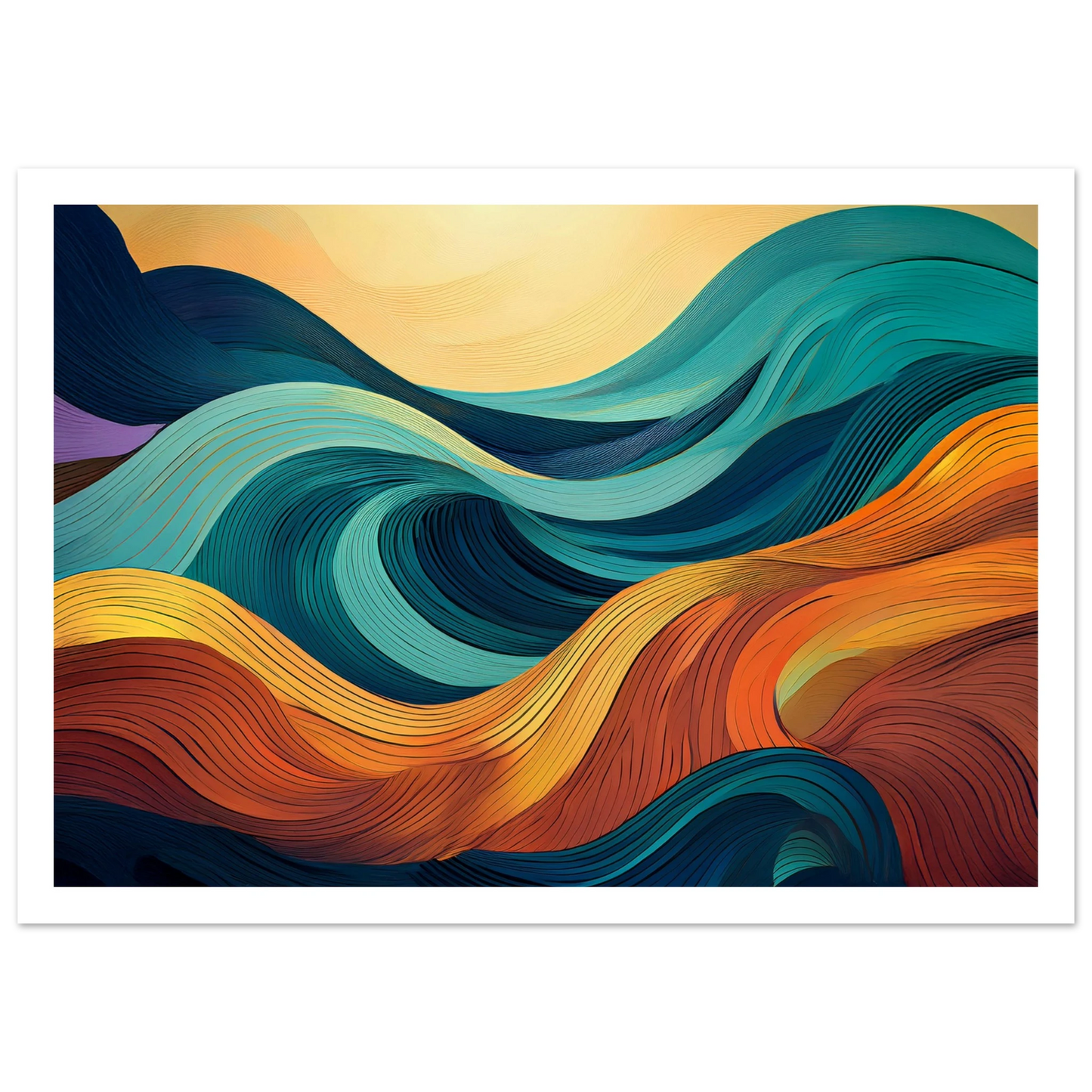 Waves - Poster - Arthena