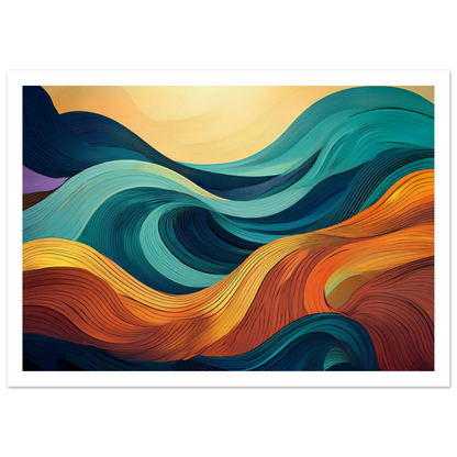 Waves - Poster - Arthena