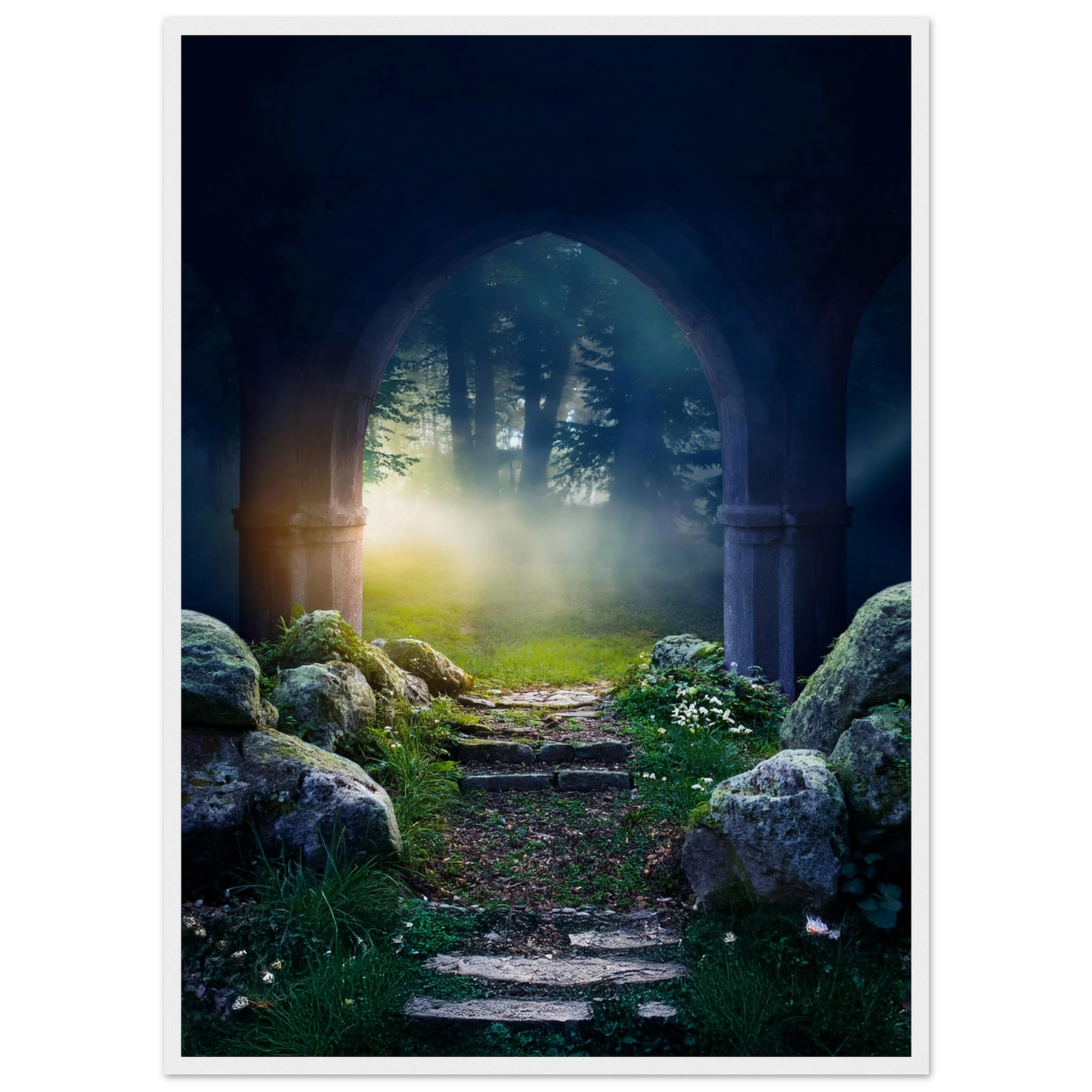 Portal to Tranquility - Poster - Arthena