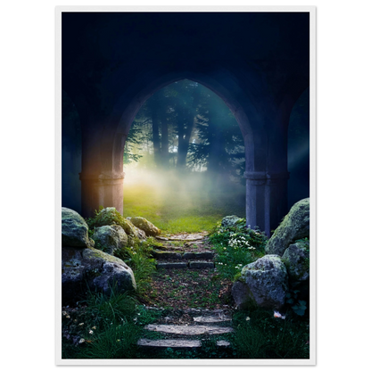 Portal to Tranquility - Poster - Arthena