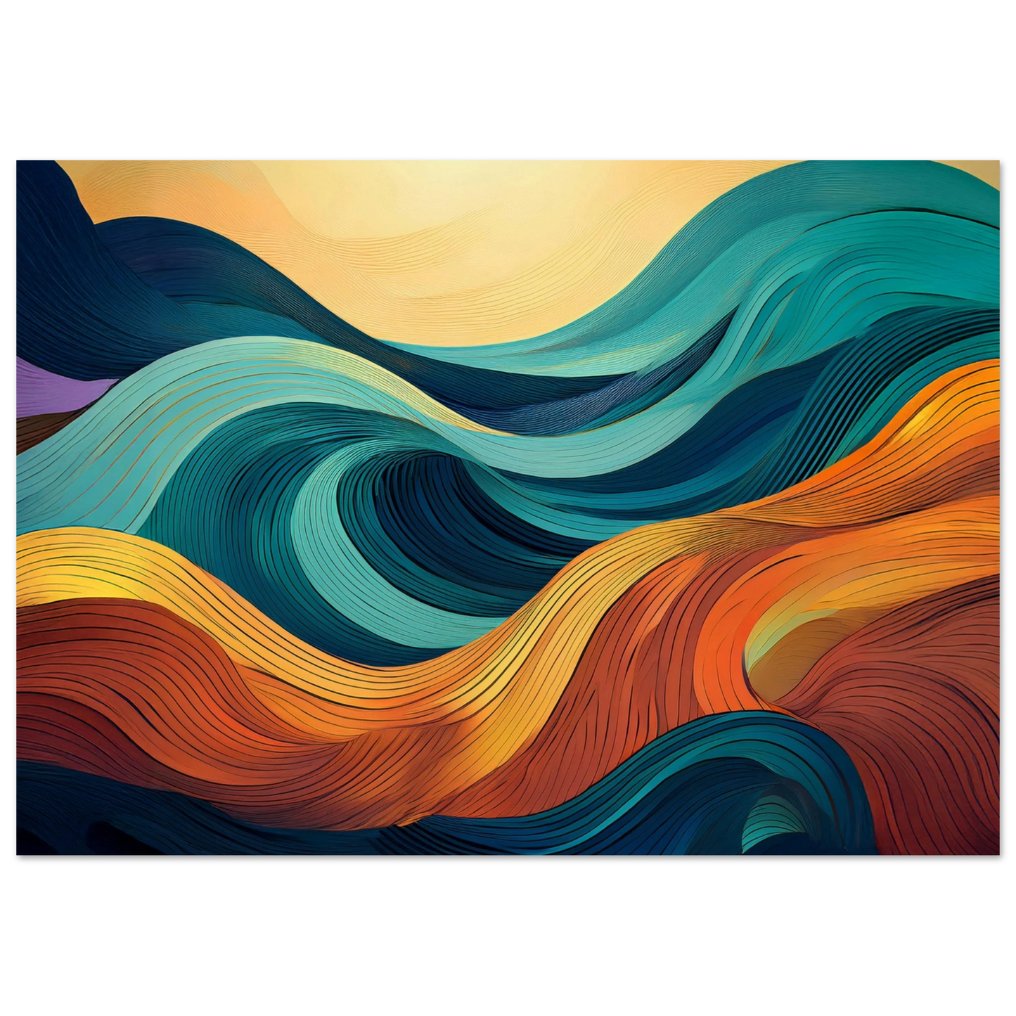 Waves - Poster - Arthena