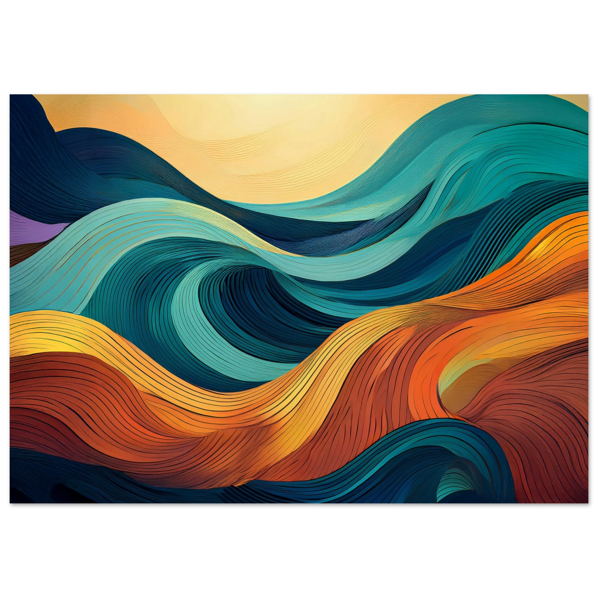 Waves - Poster - Arthena