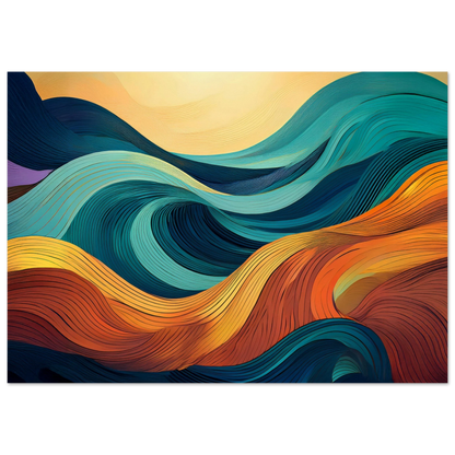 Waves - Poster - Arthena