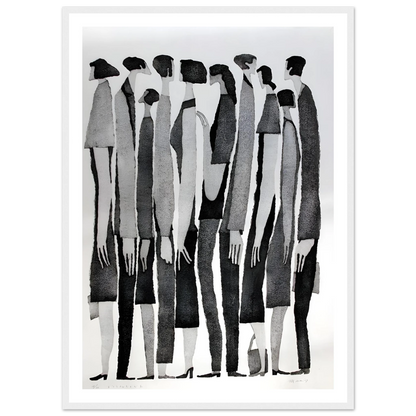 Silent Crowd - Poster - Arthena
