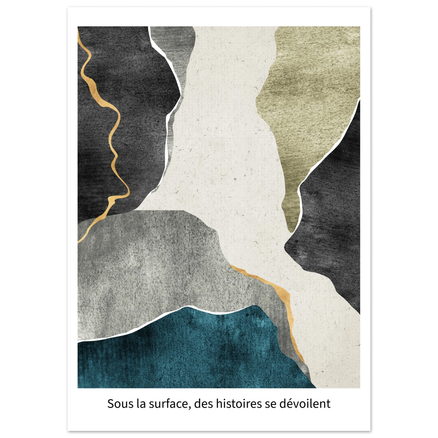 Earth´s Layers - Poster - Arthena