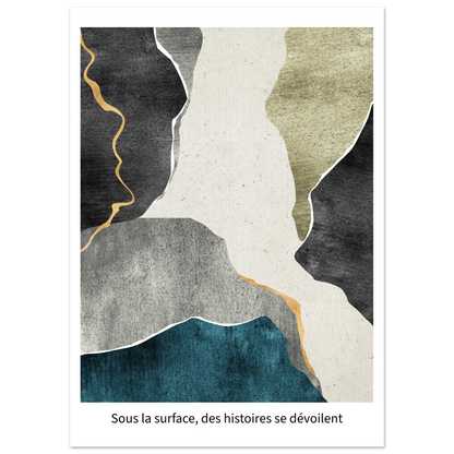 Earth´s Layers - Poster - Arthena