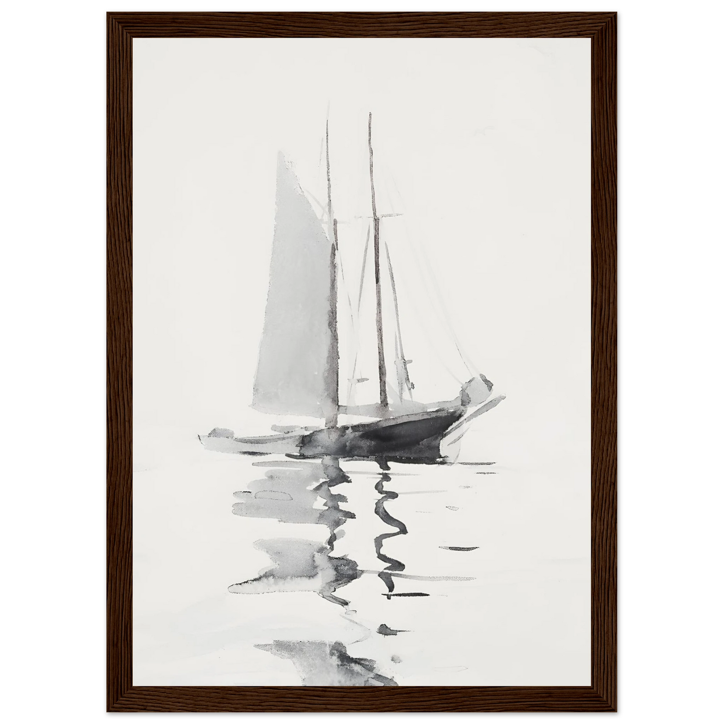 Abstract boat - Poster - Arthena