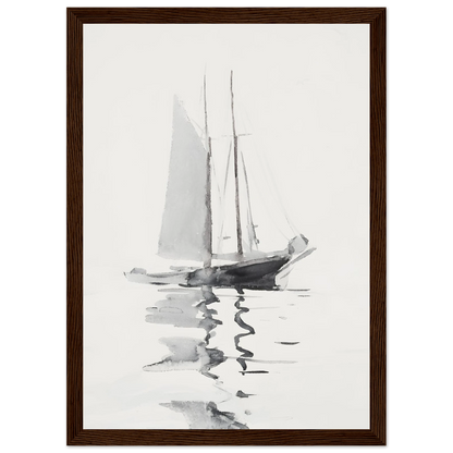 Abstract boat - Poster - Arthena