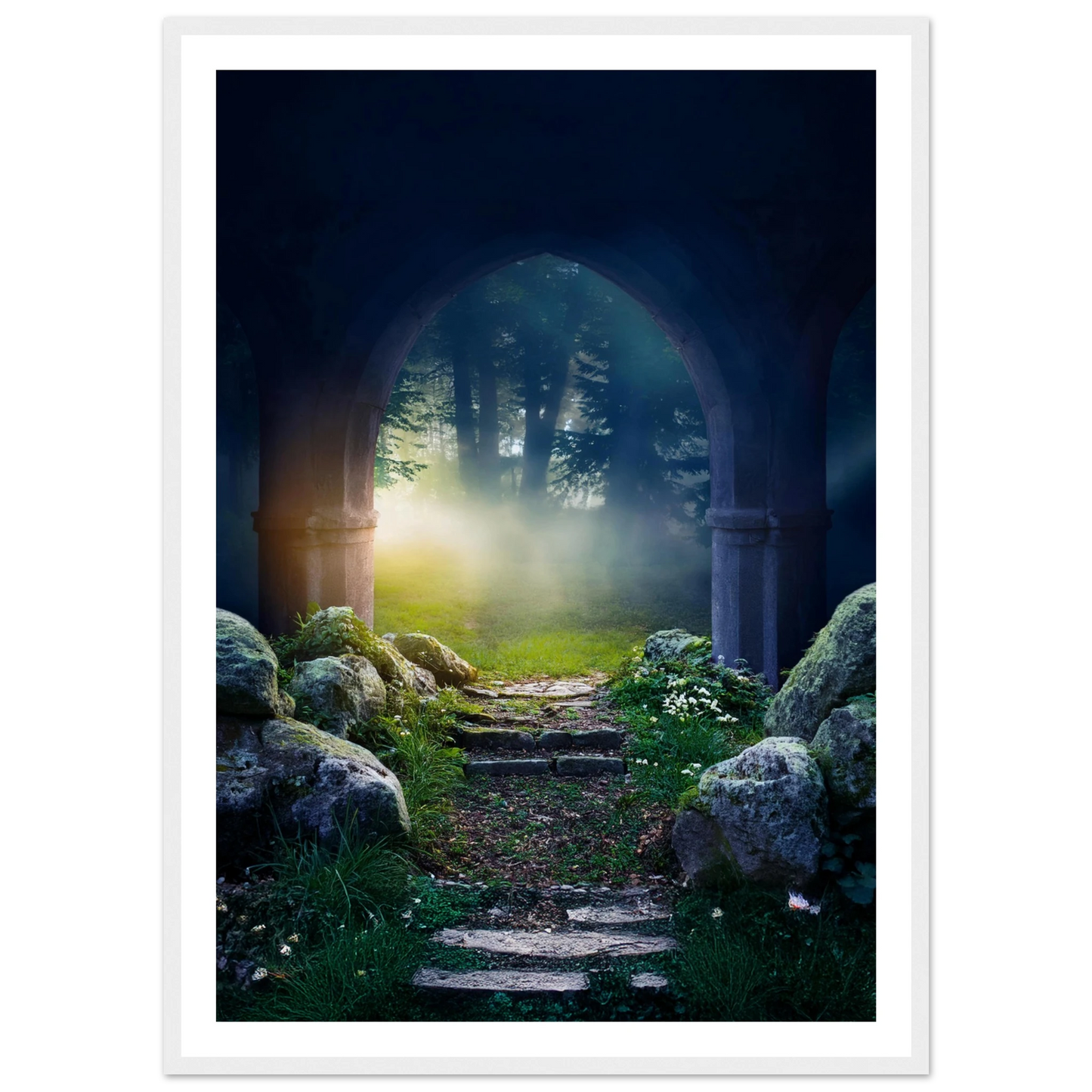 Portal to Tranquility - Poster - Arthena
