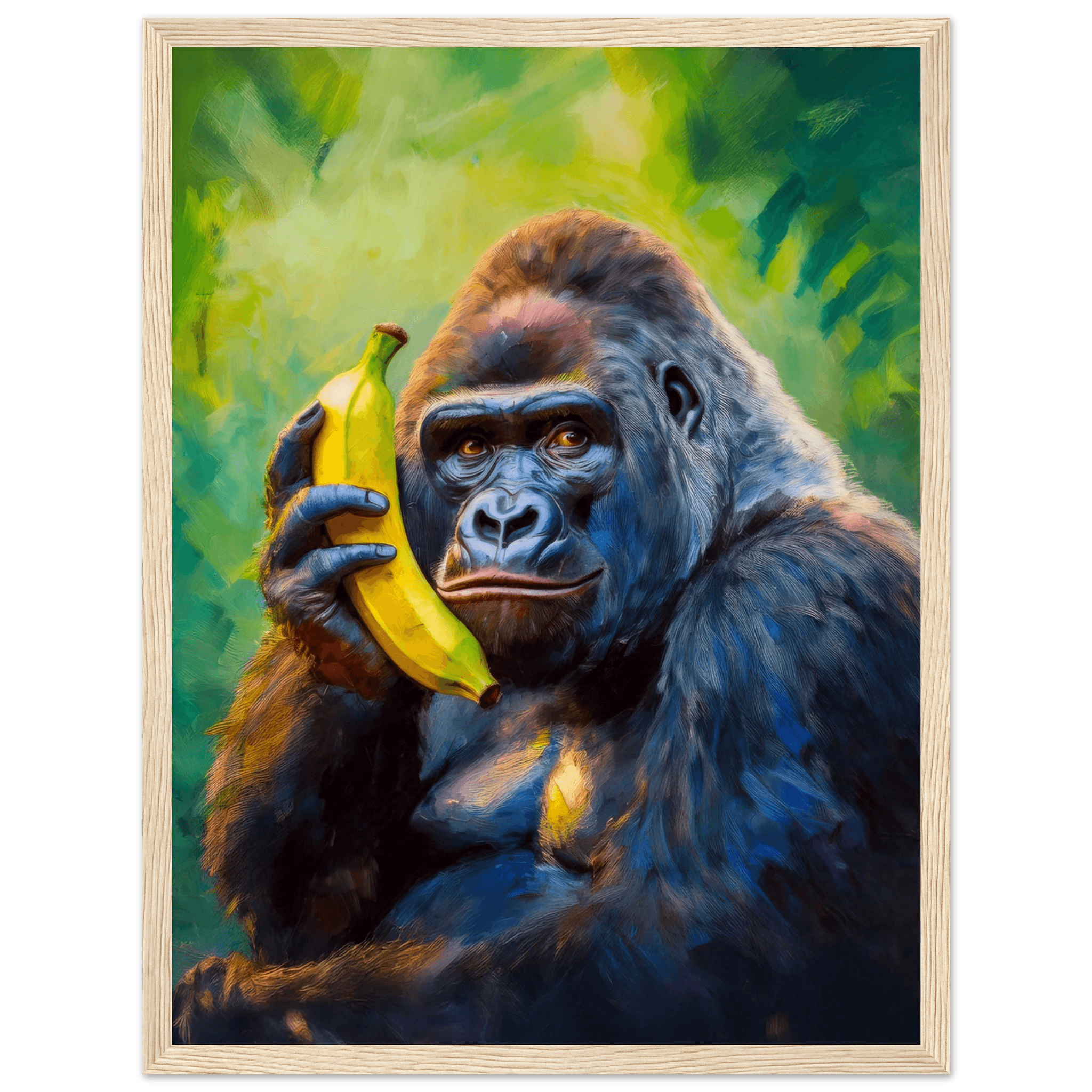 Gorilla on the Line - Poster - Arthena