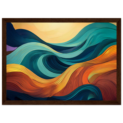 Waves - Poster - Arthena