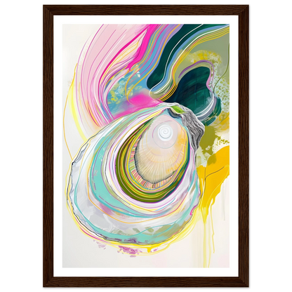 Colorful Oyster - Poster - Arthena