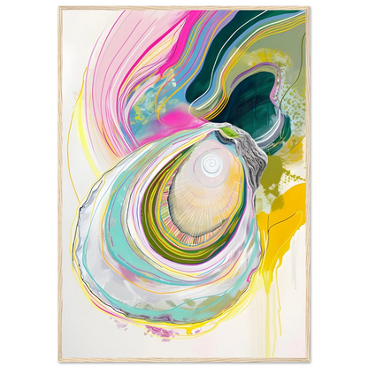 Colorful Oyster - Poster - Arthena