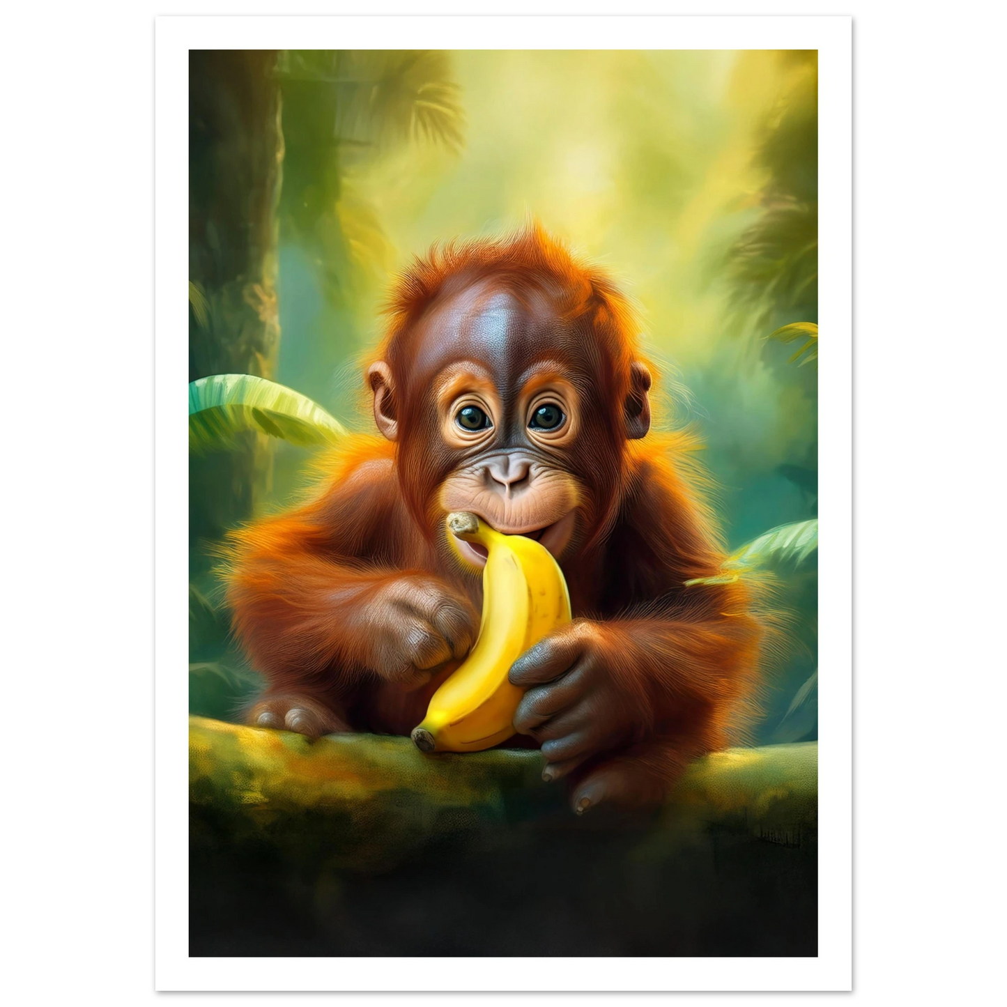 Orangutang Baby - Poster - Arthena