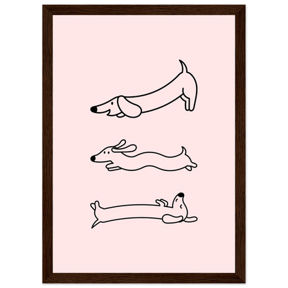 Happy Wienerdog - Poster - Arthena