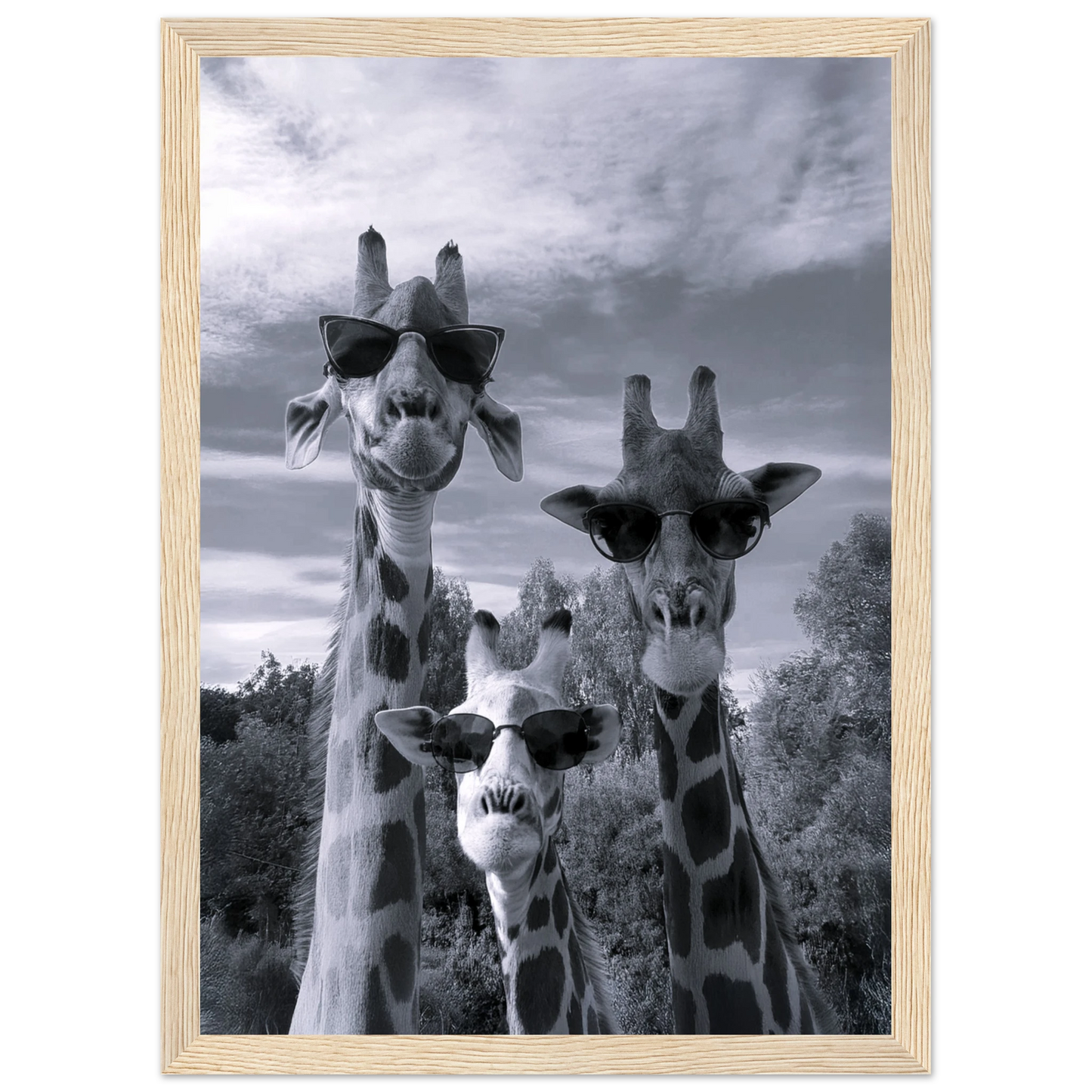 A Sunny Day to be a Giraffe - Poster - Arthena