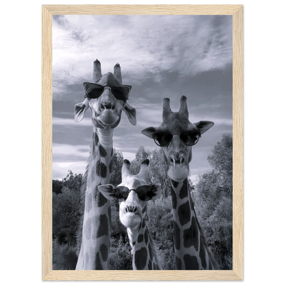 A Sunny Day to be a Giraffe - Poster - Arthena
