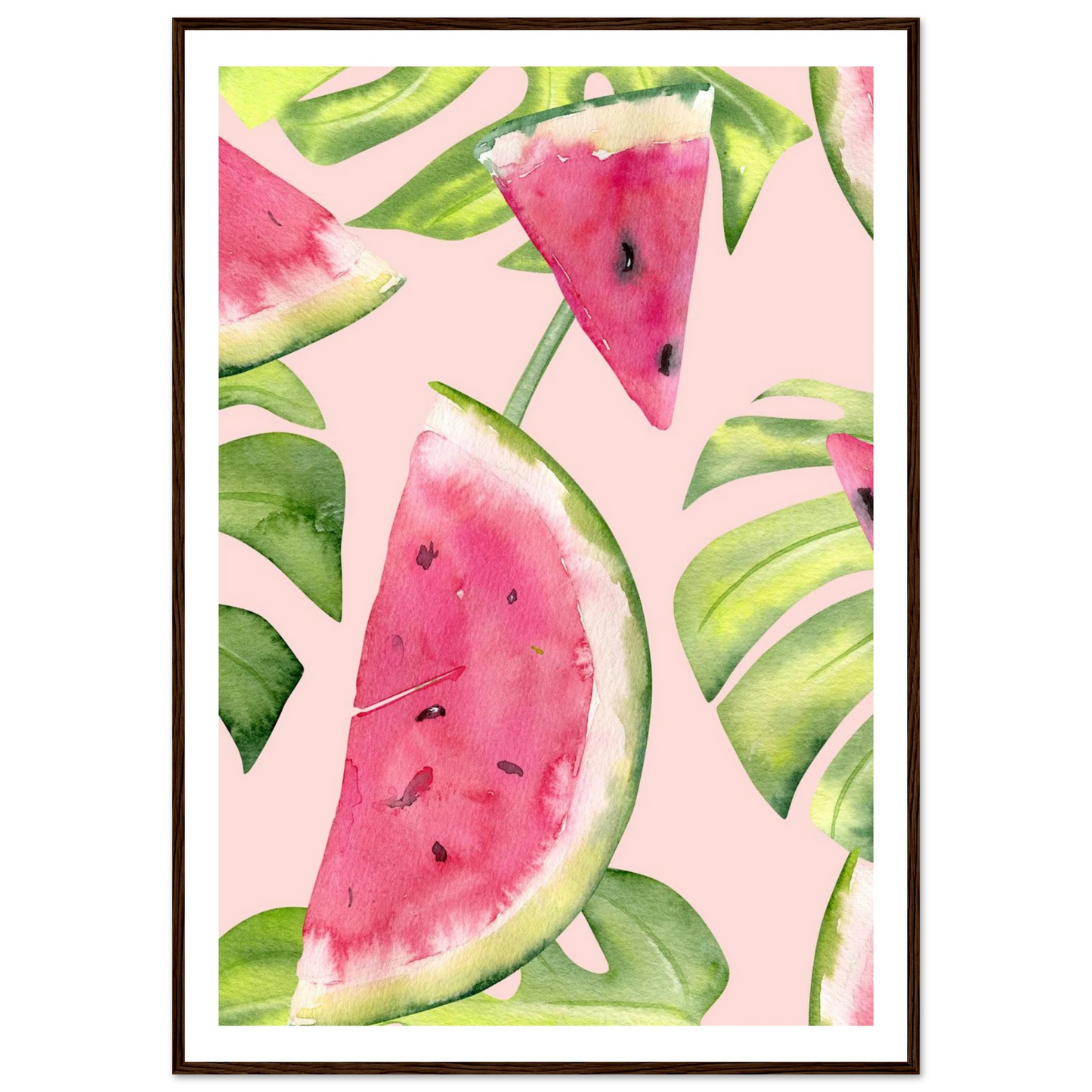 Watermelon Slices - Poster - Arthena