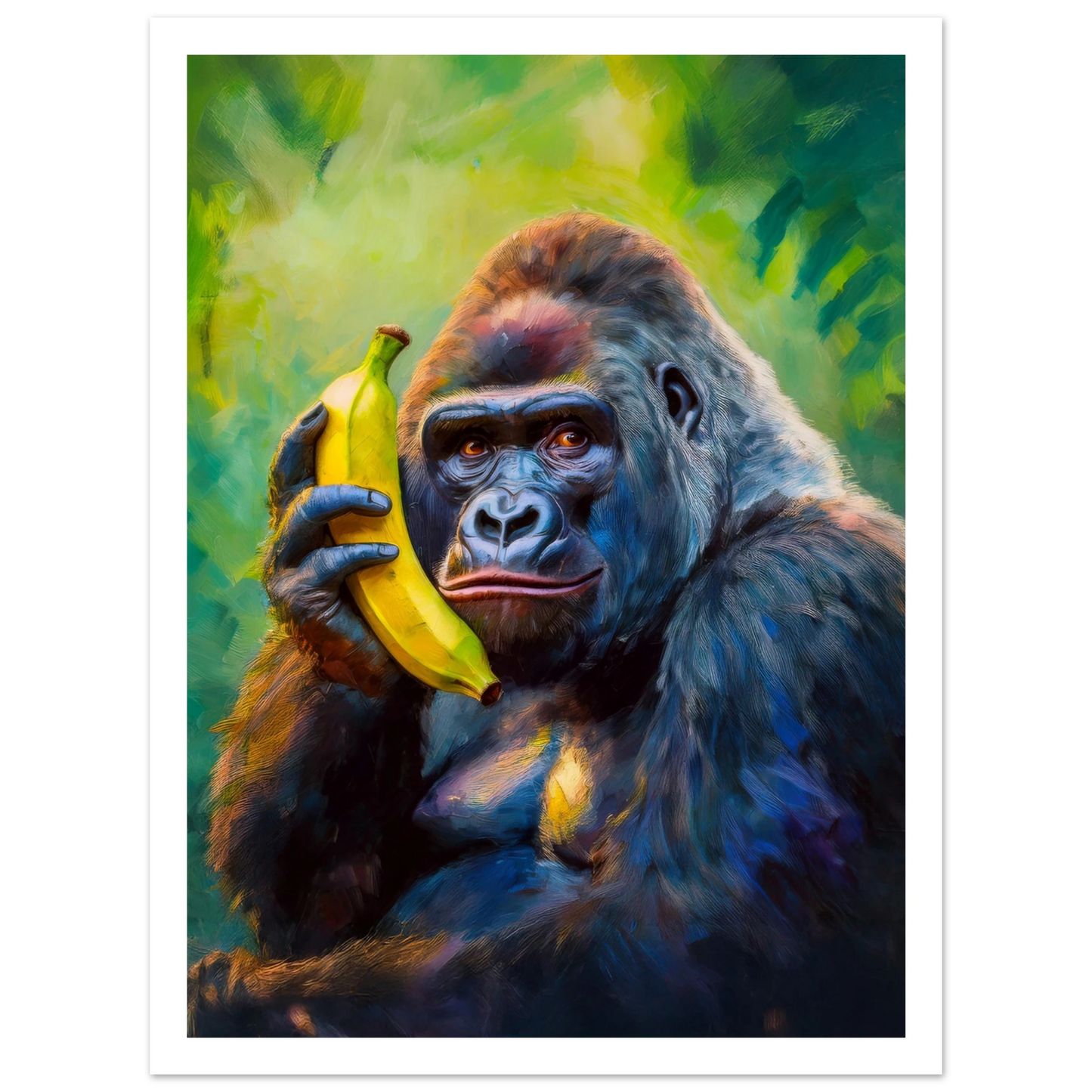 Gorilla on the Line - Poster - Arthena