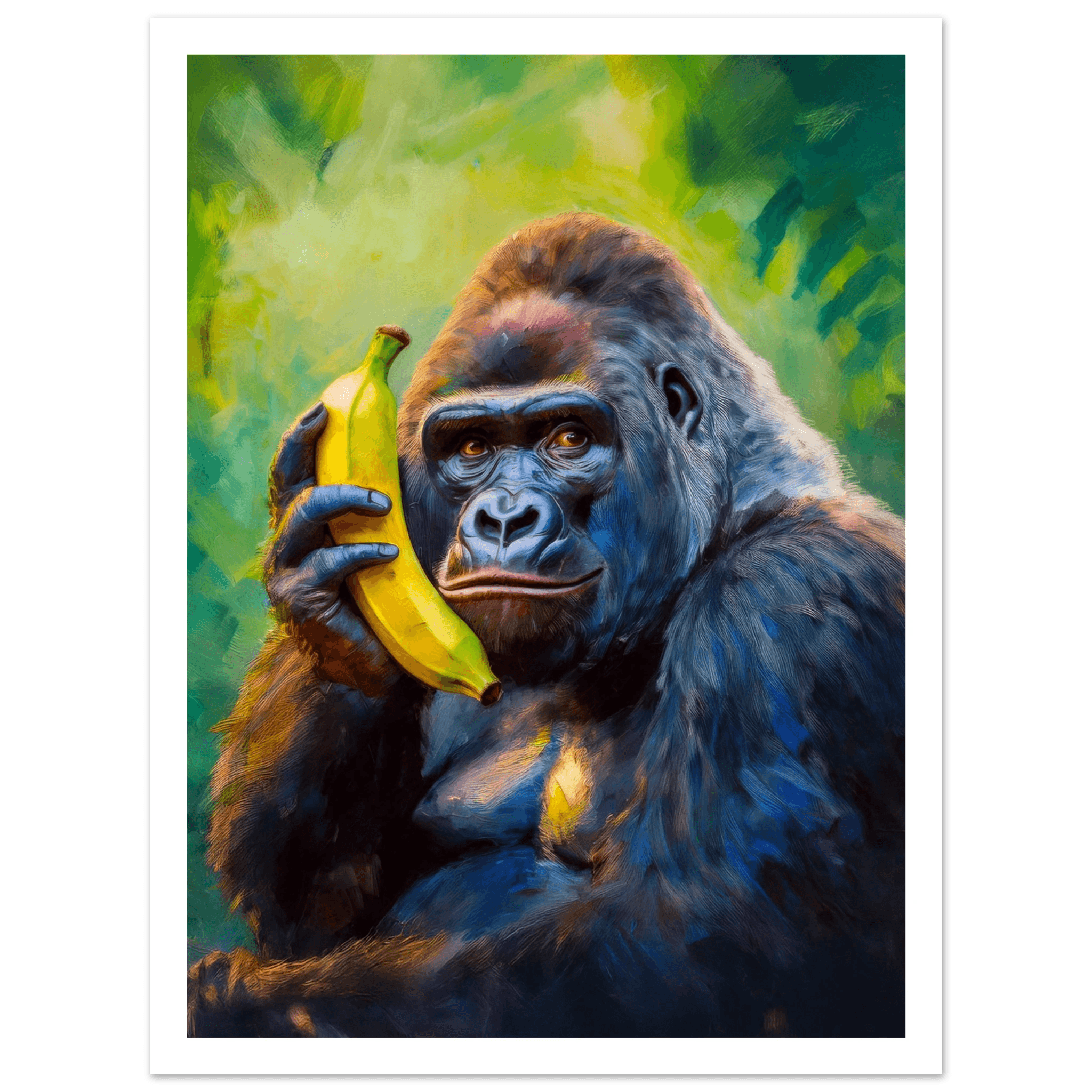 Gorilla on the Line - Poster - Arthena